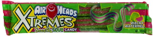 Airheads Xtremes Candy, Wacky Watermelon, 2 Ounce (Pack of 18) logo