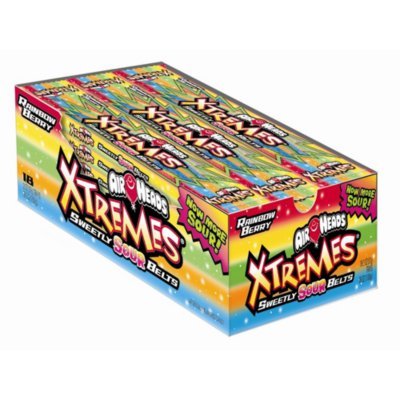 Airheads Xtremes Sour Belts – 18 Ct (3 Pack) logo