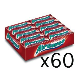 Airwaves Cherry Menthol Gum. Case Of 60 Packs logo