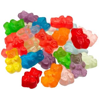 Albanese Assorted Gummi Bears 12 Flavor, 1.5 Lb logo