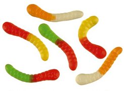 Albanese Assorted Gummi Worms, 1.5 Lb logo