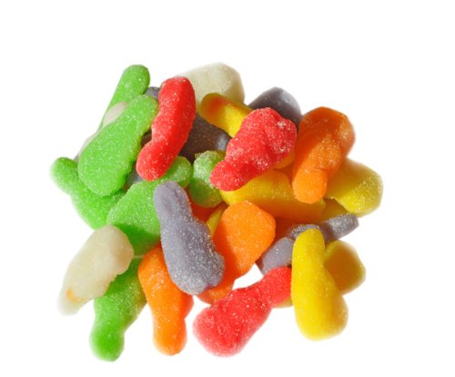 Albanese Assorted Wild Fruit Sanded Pastel Gummi Albunnies, 1.5 Lb logo