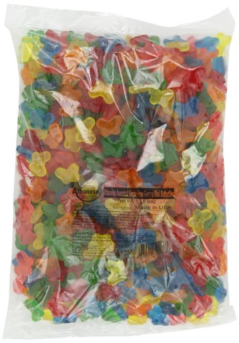 Albanese Asst Mini Butterflies, Sugar Free, 5 Pound logo