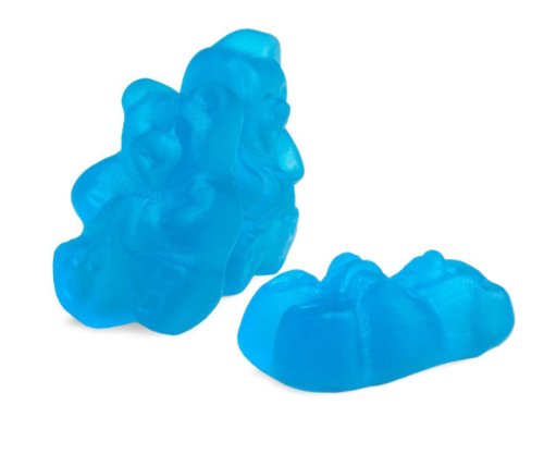 Albanese Beary Blue Raspberry Gummi Bears, 5 Pound Bags logo