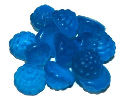 Albanese Blue Raspberries, 1.5lb logo