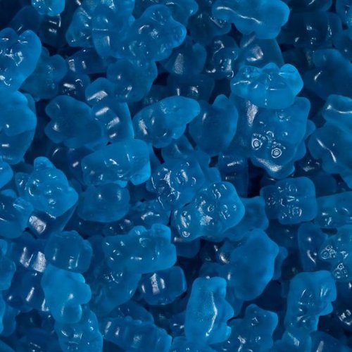 Albanese Blue Raspberry Gummi Bears 2 Lbs logo