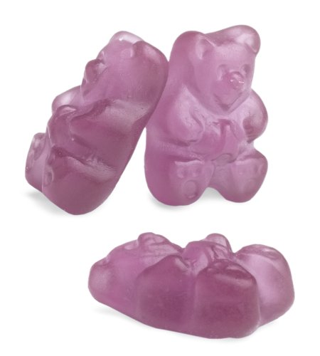 Albanese Concord Grape Gummi Bears, 5 Pound Bags, Pack of 2 logo