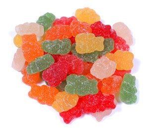 Albanese Confectionery 50117 case Wild Things Sour Gummi Bears, 18 Lb Case logo