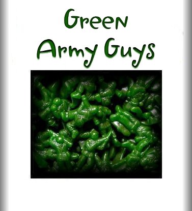 Albanese Green Army Guys, 2 Pound logo