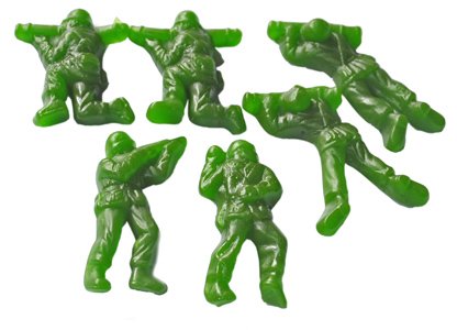 Albanese Gummi Green Army Men, 1.5 Lb logo