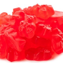 Albanese Gummy Bears/Red Raspberry, 5lbs bag logo