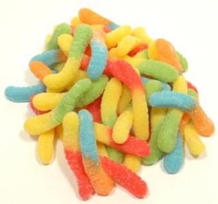 Albanese Mini Assorted Fruit Gummi Worms, 1.5 Lb logo