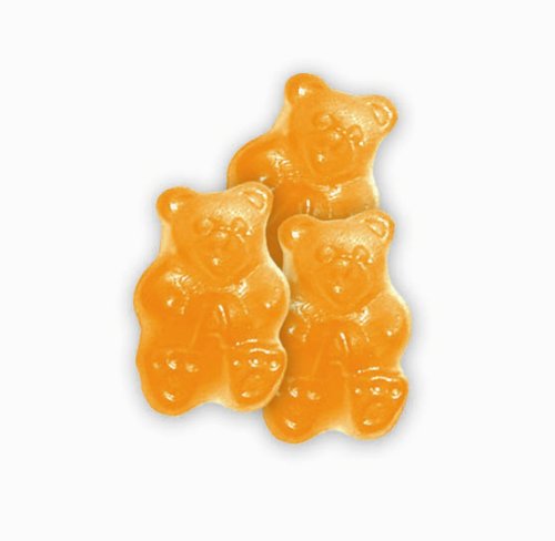 Albanese Ornery Orange Gummi Bears, 5 Pound Bags, Pack of 2 logo