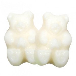 Albanese White Strawberry, banana Gummi Bears, 1.5 Lb logo