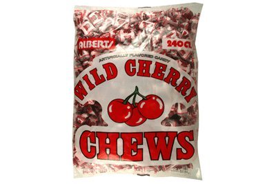 Alberts Black Cherry Chews 240 Ct – 6 Unit Pack logo