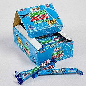 Albert’s Jungle Jollies Blue Raspberry, 48ct. logo