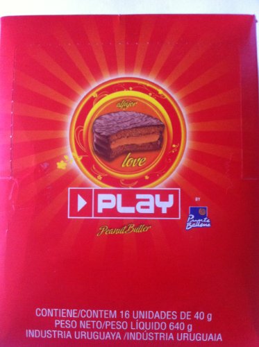 Alfajores, Peanut Butter, 16 (40) logo