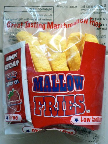 All American Mallow Fries Marshmallow Candy 9 Pack logo