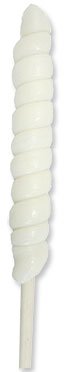 All White Round-up Lollipop – 1 Oz-2 Lollipops logo