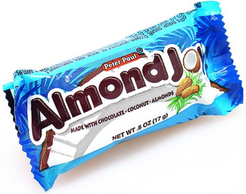 Almond Joy 8 Piece Fun Size 12 Pack logo