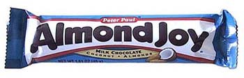 Almond Joy Milk Chocolate Bar (343200) 1.61 Oz logo