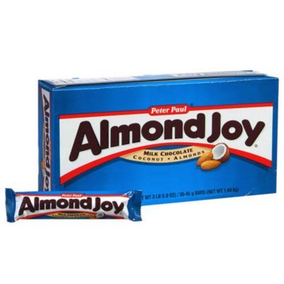 Almond Joy, Standard Size, 1.61 Oz, 36 Count logo