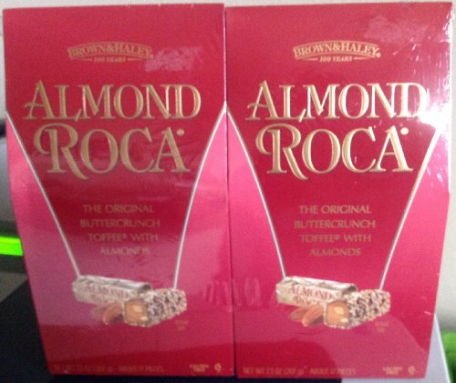 Almond Roca The Original Tofee With Almonds Approx. 17 Pcs. 207 Gms. (Pack of 2) logo