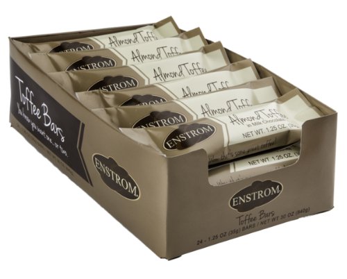 Almond Toffee Bar (case 24 Ct) 1.25oz logo