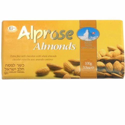 Alprose Almonds Chocolate Bar, 3.5oz logo