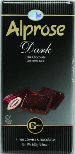 Alprose Dark Chocolate 3.5 Oz / 100 G (Pack of 20) logo