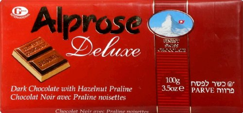 Alprose Deluxe Parve Chocolate Bar, 3.5oz logo