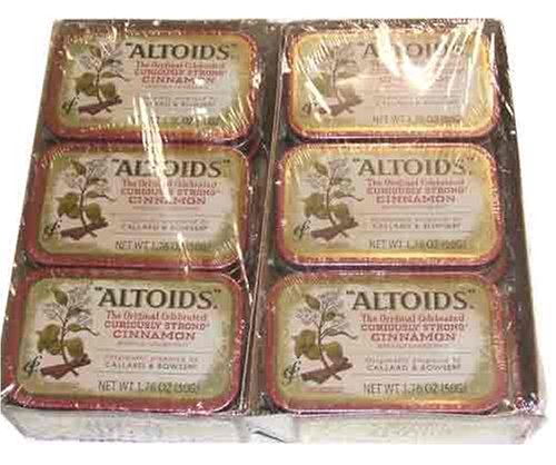 Altoids Cinnamon Mints 12 Count logo