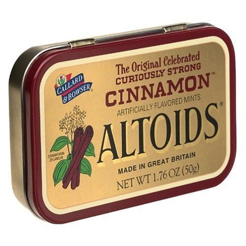 Altoids Cinnamon Tin (Pack of 12) logo