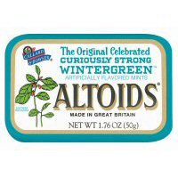 Altoids Curiously Strong Wintergreen Mints [case Count: 12 Per Case] logo