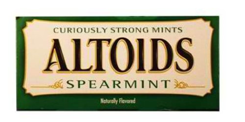Altoids Mint Spearmint – Tin 12ct logo
