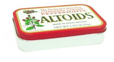 Altoids Mints – Peppermint, 1.76 Oz Tin, 12 Count logo