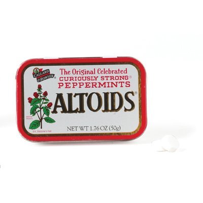 Altoids Original Peppermint Tin: 12 Count logo