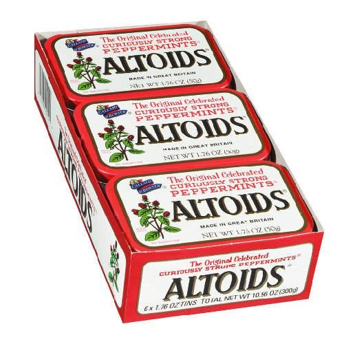 Altoids Peppermint Mints – 6 Pk. logo