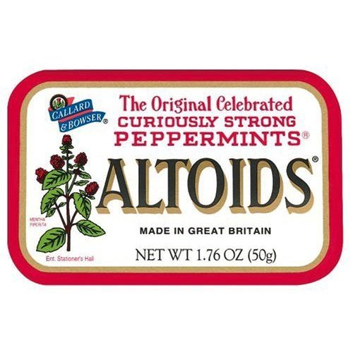 Altoids Peppermint Tin (Pack of 12) logo