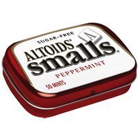 Altoids Small Sugar Free Curiously Strong Mints, Peppermints Flavor – 0.37 Oz, 9 Pack logo