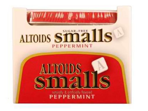 Altoids Smalls Mint Sugar Free Peppermint Tin 9ct logo