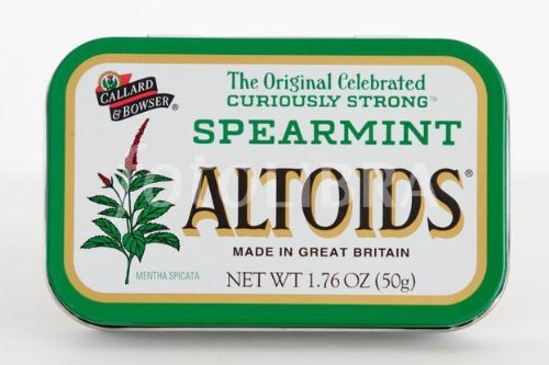 Altoids Spearmint Tin (Pack of 12) logo