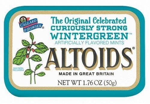 Altoids Tin Wintergreen/pack of 12 logo