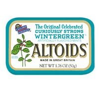 Altoids Wintergreen Curiously Strong Mints 1.76 Oz logo