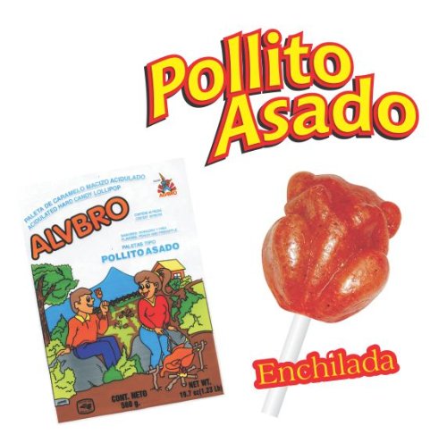 Alvbro Pollito Asado, Little Chicken Lollipop Hot logo