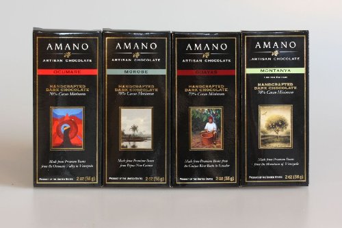 Amano Chocolate Dark Chocolate Sampler logo