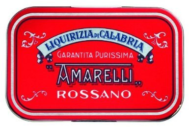 Amarelli Spezzatina Licorice From Calabria Italy (40g. Tin) 1.4 Oz. logo