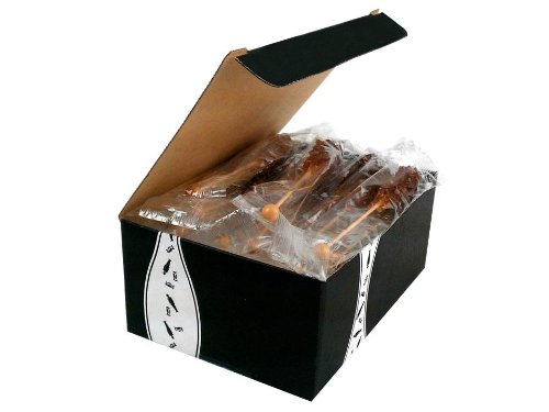 Amber Cane Sugar Swizzle Stick, 30 Individually Wrapped Sticks In A Gift Box logo