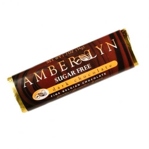 Amber Lyn Chocolates, Sugar Free, Dark Chocolate, 15 Bars logo