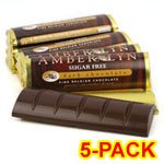 Amber Lyn Sugar Free Dark Chocolate Candy Bar, 5/pk logo